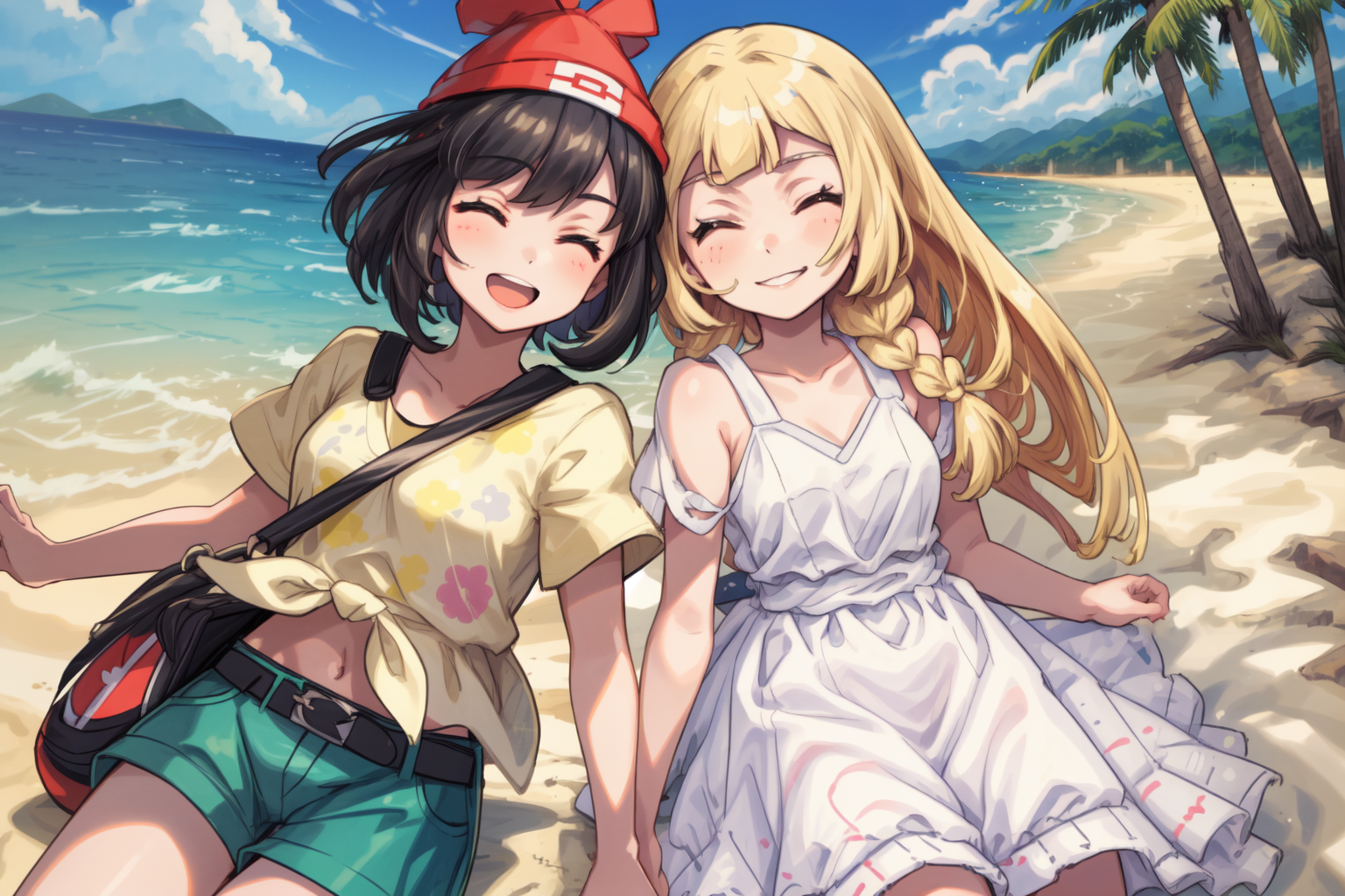 00406-3925613289-masterpiece,best quality,2girls,face-to-face,looking at another,beach,_lora_Concept-control tool-add_detail-CyberAIchemist_0.5_,.png